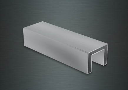 40x30 Stainless Steel U-Profile Handrail