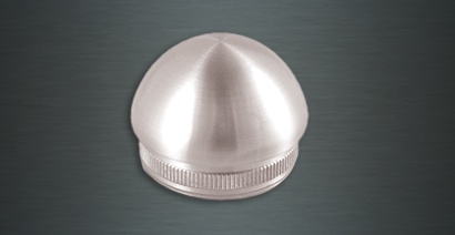 Round End Cap Stainless Steel