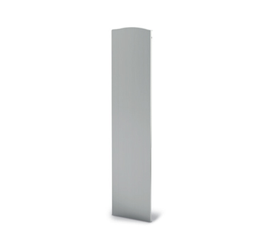 1.5 kN Side Fixed Aluminium Channel - End Cap For Stairs