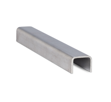 Stainless Steel U-Profile Slotted Handrail Tube