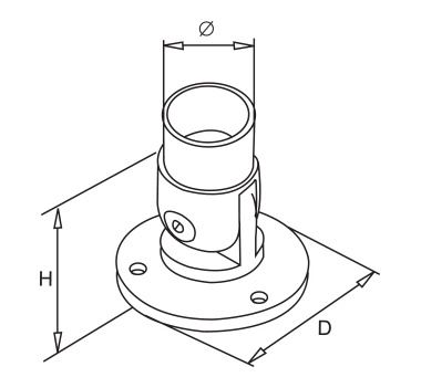 Satin Articulated Base Plate