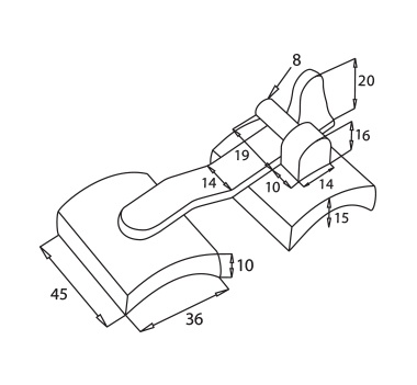 Satin Gate Latch Diagram