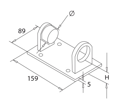 Satin Post Holder