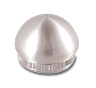 Satin Stainless Steel Round End Cap