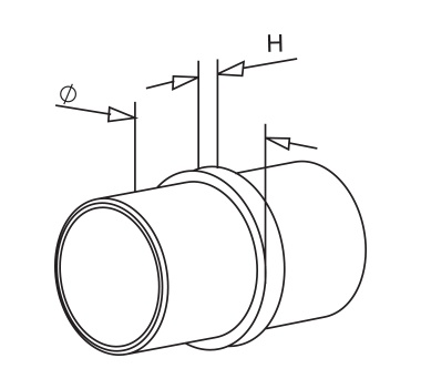 Satin Straight Connector Diagram