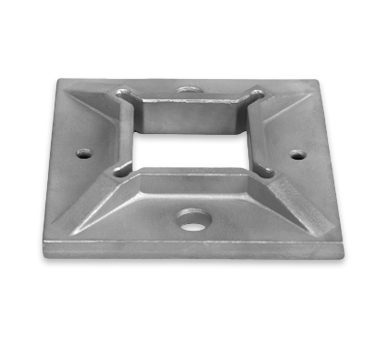 Square Base Plate Satin